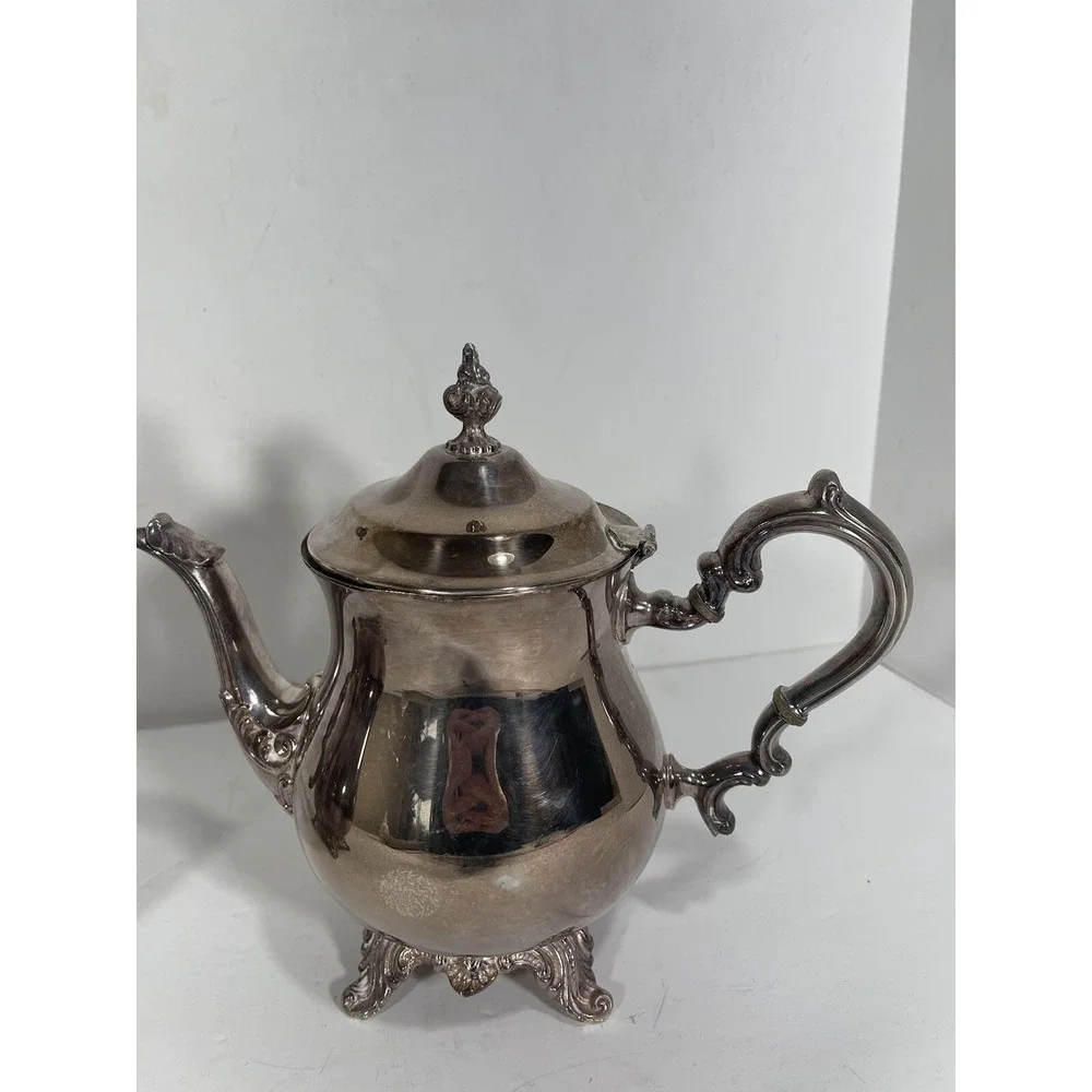 Set Of 2 Gorham E P Silver Vintage Tea or Coffee Pot YH372 And‎ YH370 Stunning